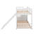 Twin Over Twin Bunk Bed With Convertible Slide And Stairway-1766557316