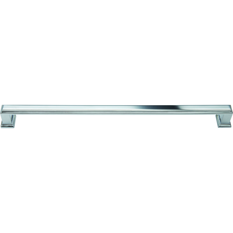 Sutton Place 5 1/16" Center to Center Bar Pull, Polished Chrome, 11 5/16"