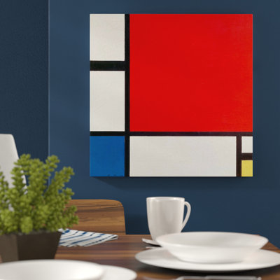 Piet Mondrian - Wrapped Canvas Print