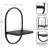 Leightan 2 Piece Oval Wood Floating Shelf