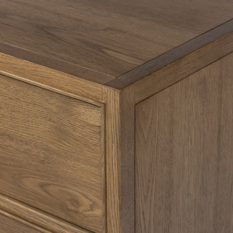 Kodo 8 Drawer Dresser-Light Brown Oak