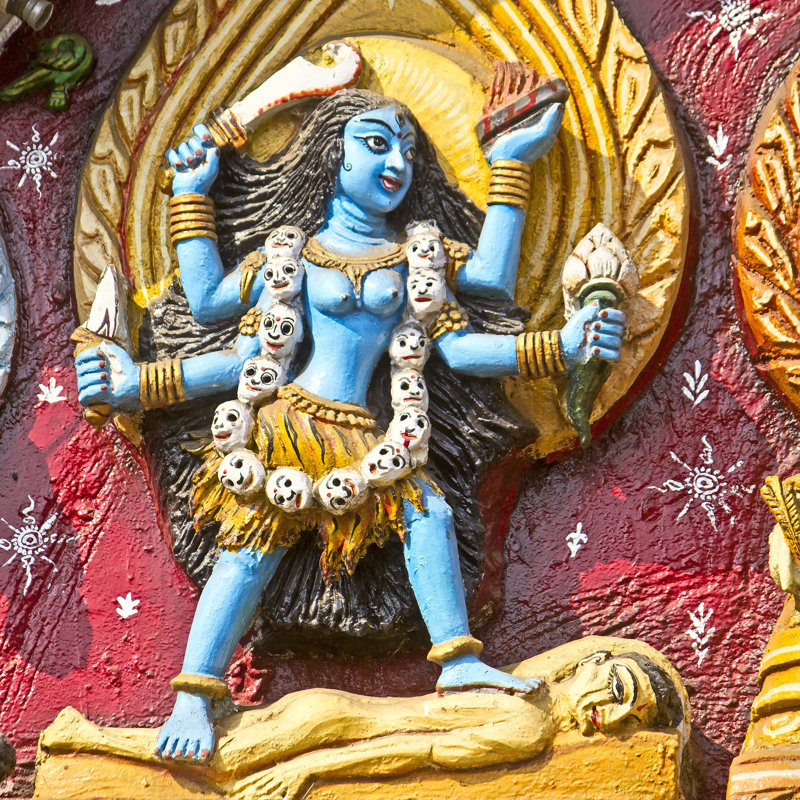 Goddess Kali by Master1305 - Wrapped Canvas Print, 30cm H x 30cm W x 3.8cm D