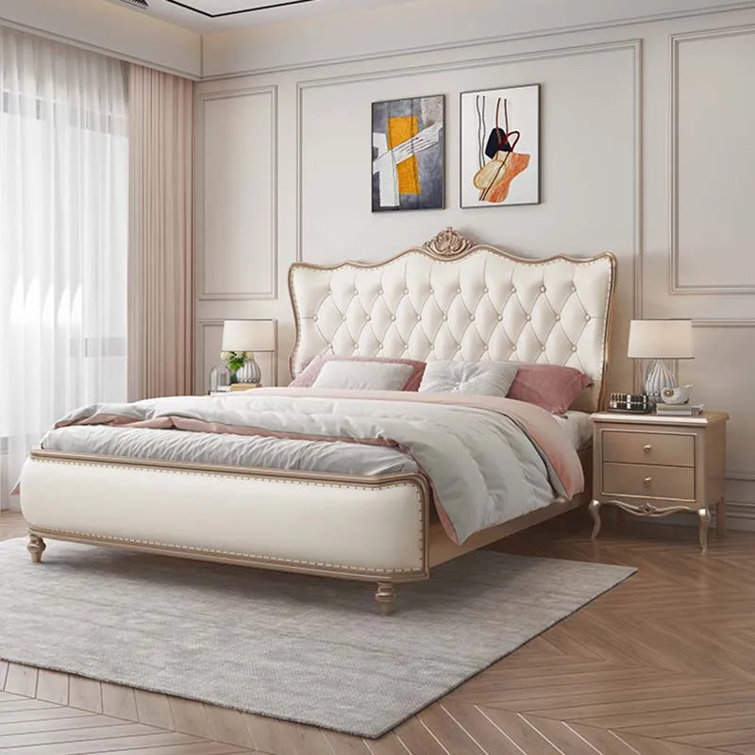 Splendor Furniture Upholstered 2.0x2.2m Bed | Wayfair