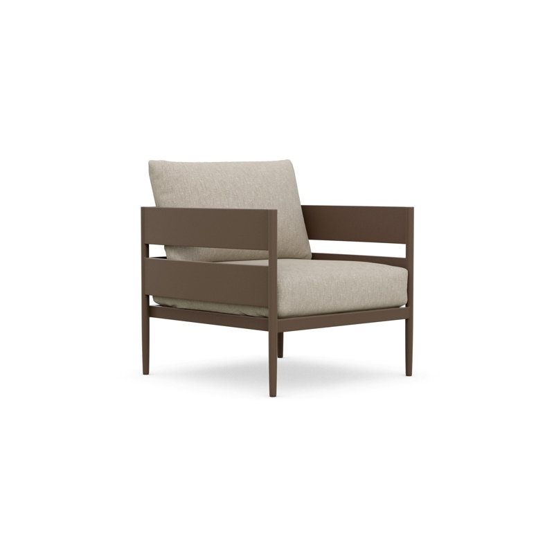 Melbourne Club Chair + Cashew Cushion