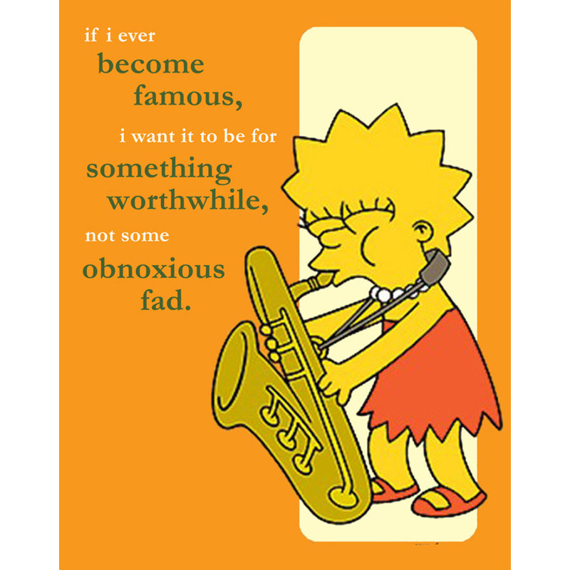 Simpsons - Lisa Famous Sax IMP-ET5017