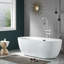 1 Handle Floor Bath Shower Mixer Bath Filler with Diverter-1061072573