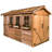 Boathouse 12 ft. W x 6 ft. D Western Red CedarWood Traditional Storage Shed