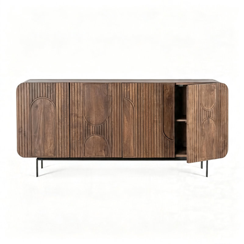 Buffet haut de gamme pour la maison, H 32,28 po x l 70,87 po x P 16,54 po