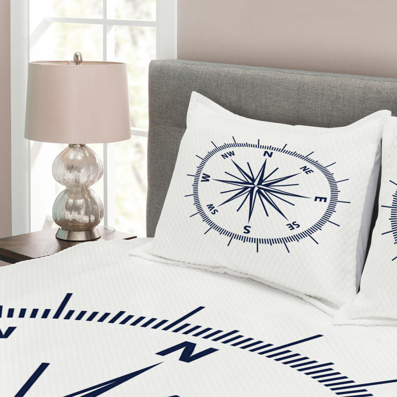 Hillary White Microfibre Bedspread, 220 x 264 cm