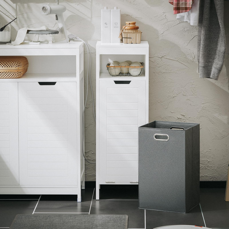 Wood Cabinet Laundry Hamper