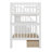 Hawah Kids Twin Over Twin Bunk Bed-955082256