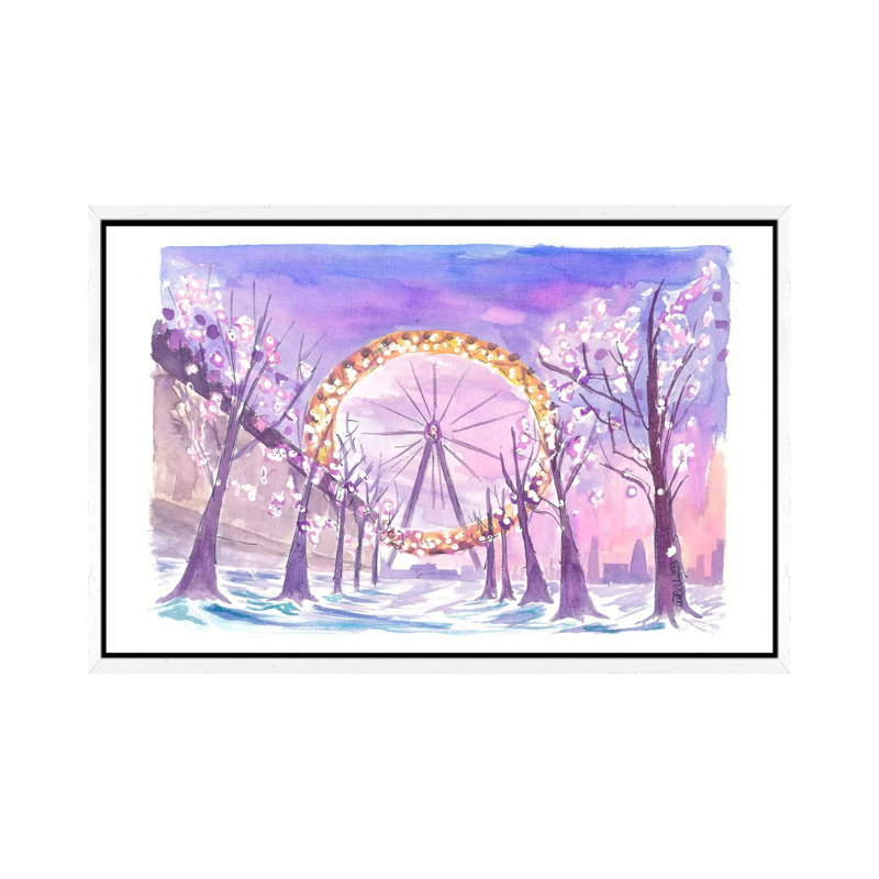 Markus & Martina Bleichner by Markus & Martina Bleichner - Floater Frame Gallery-Wrapped Canvas Giclée on Canvas, White