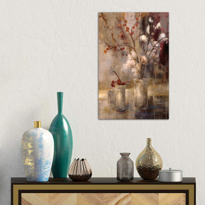 «Silver Floral» par Simon Addyman - reproduction d'art