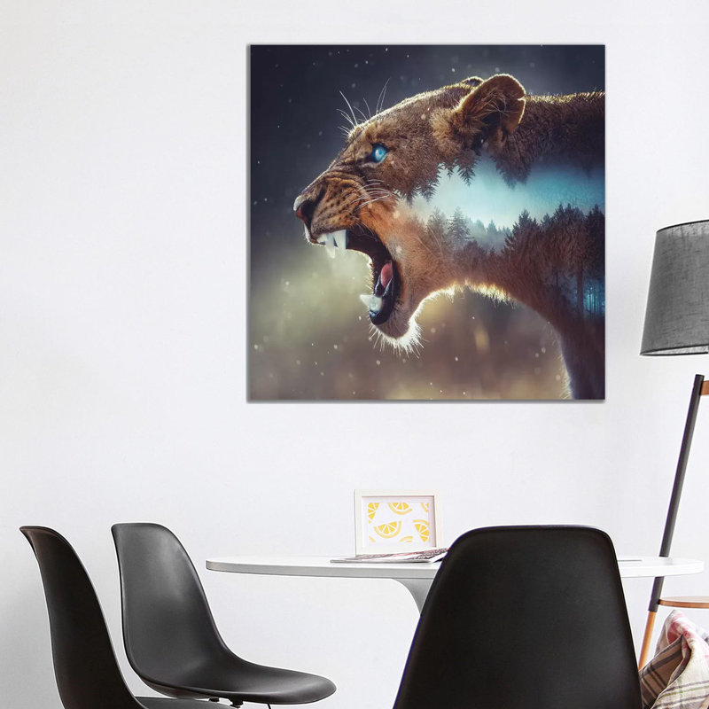 Predator by Paul Haag - Print on Canvas, Wrapped Canvas, 93.98 cm H x 93.98 cm W x 3.175 cm D