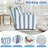 Serena Striped Slipcover Swivel Accent Chair-591290756