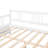 White Full Size Daybed With Firm Support Legs, Design, Multi-Purpose For Bedroom & Living Room, Extra Storage Feature White, Hardy And Long-Lasting, For Potential