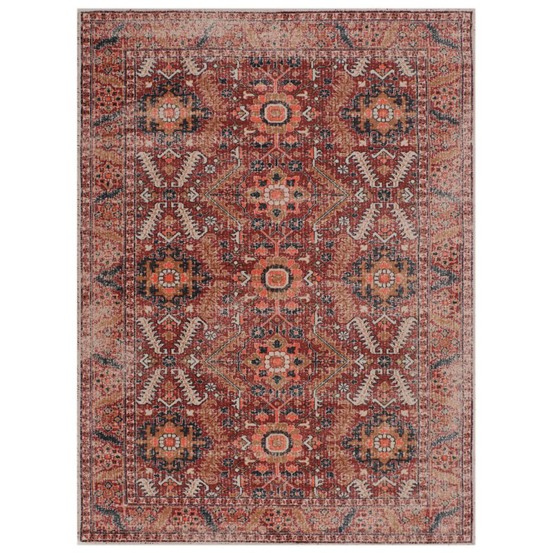 Tapis rouge Aafia, Rectangle 5 pi x 7 pi