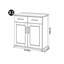 Armoire à chaussures moderne de style chinois