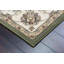 Tapis vert / ivoire Attell-29913059