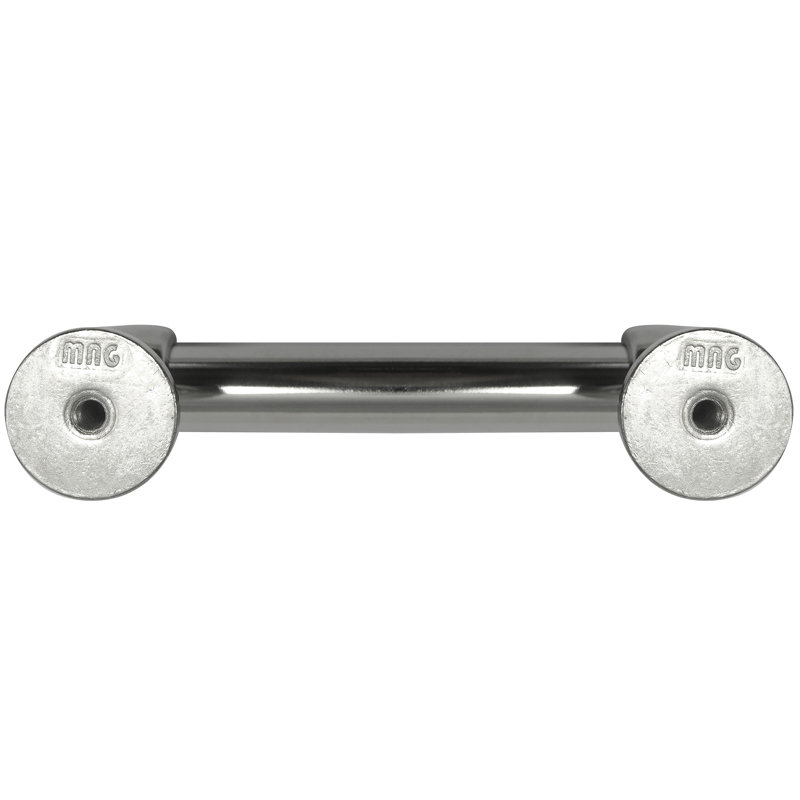 Polished Nickel 3" Modern Bar Cabinet Pull