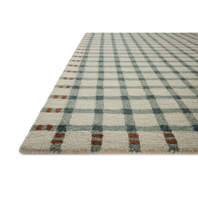 Magnolia Home by Joanna Gaines x Loloi Waylon Spa / Brick Area Rug
