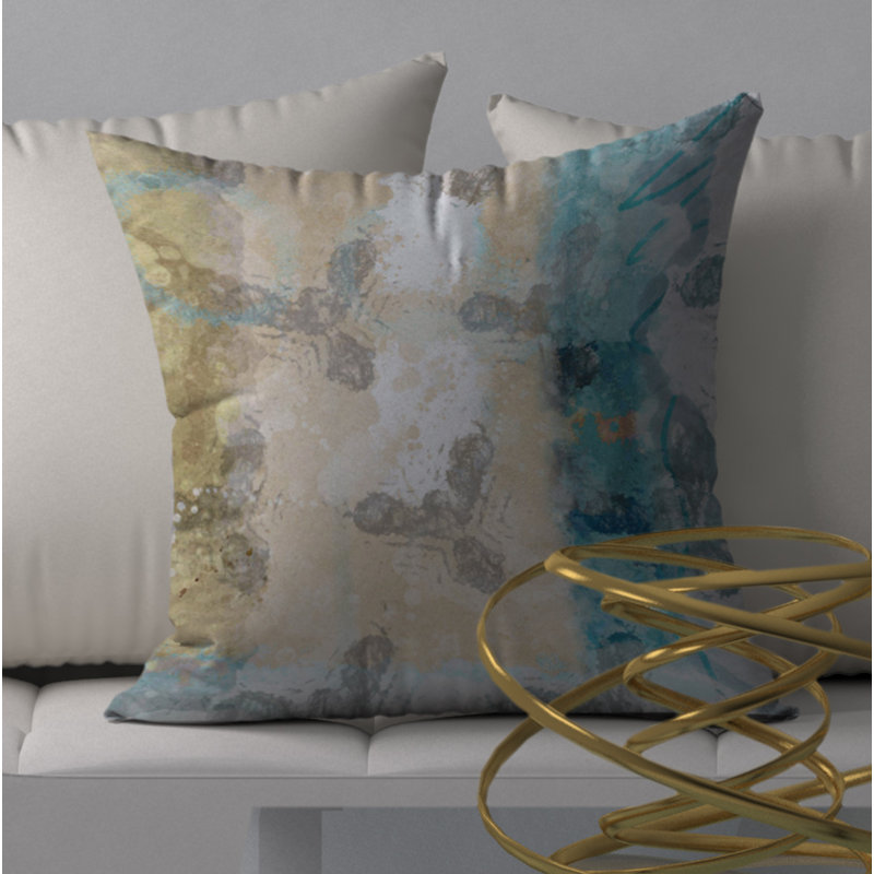 Housse d’oreiller carrée et généreuse Energy, 18 po x 18 po
