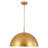 Gleamix 1-Light Dome Single Pendant-921858423