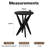 Jahey Wooden Crossed Legs Round End Table with Smooth Top and Sturdy Four-Leg Base-435062826-405810444