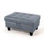 Repose-pied avec rangement en similicuir-1222865494