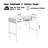 Glenhill Iron Writing Desk with Built-In Electrical Outlet-1775922363