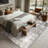 Asher Modern Abstract Machine Washable Area Rug With Non-Slip Backing-697342480