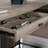 L-Shaped Desk With USB Ports And Grommet Holes, Brown Finish For Efficient Corner Placement And Stylish Office Decor