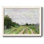 Lane in the Vineyard at Argenteuil, 1872 - Toile tendue avec châssis rustique-842883660-842883663