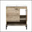 Meuble-lavabo en bois naturel 30 po avec lavabo