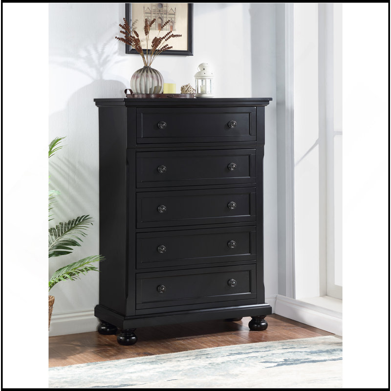 Commode Meade G8925-CH, noire, Noir