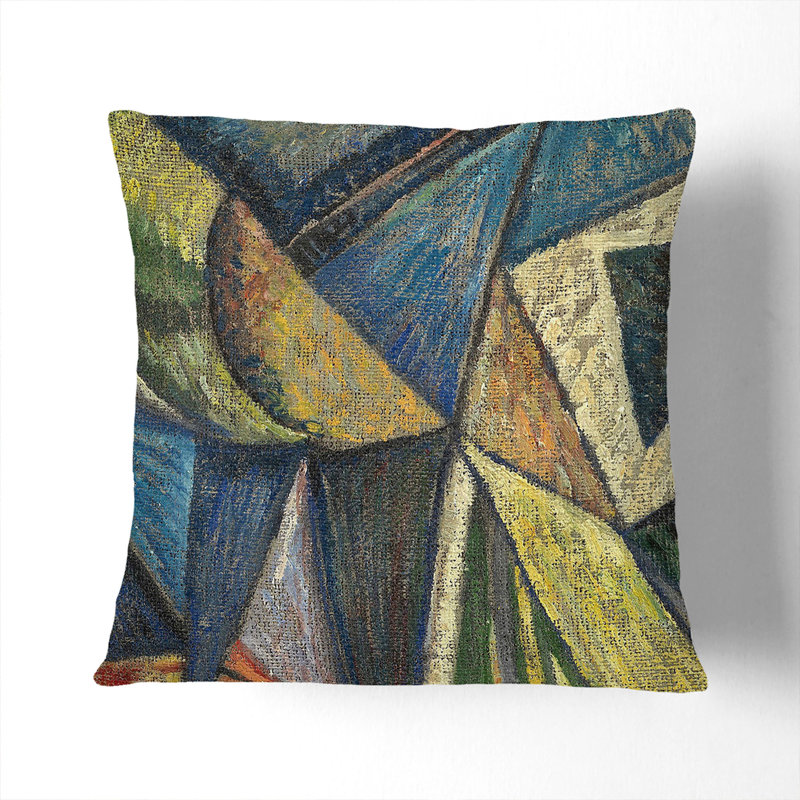 Composition Vol.1 Square Throw Cushion, 55cm H x 55cm W x 20cm D