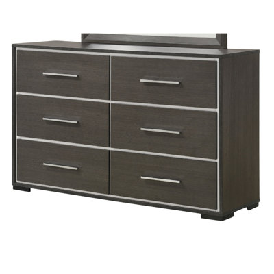 Commode contemporaine à 6 tiroirs 1Pc
