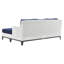 Canapé modulaire d'extérieur en filet avec coussins Tommy Hilfiger Hampton