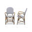 Chaise de patio empilable Bhrianna-1288480797