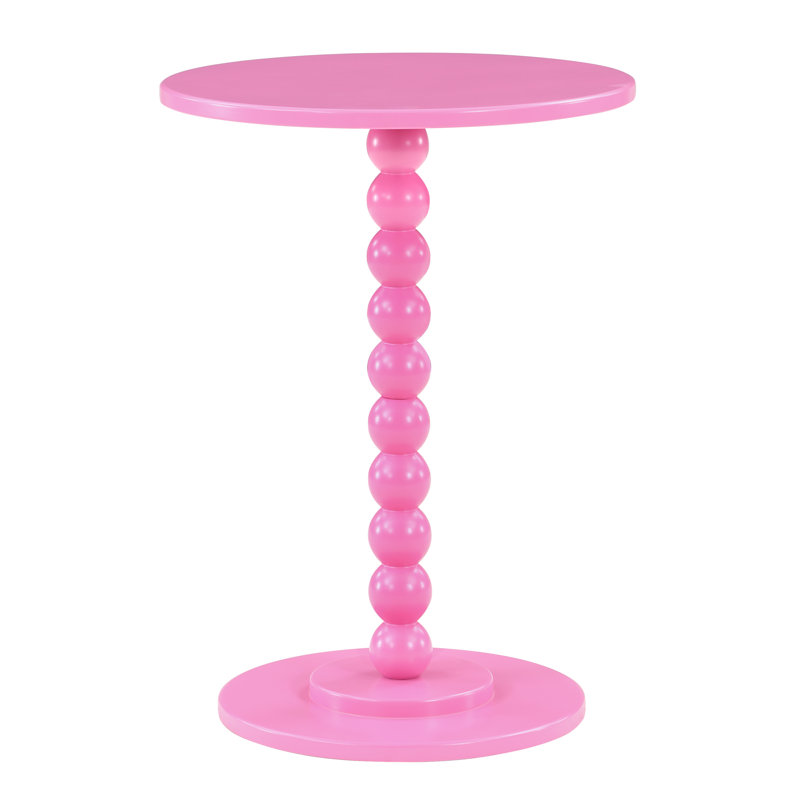 Markell End Table, Pink