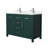 Beckett 48" Freestanding Double Bathroom Vanity with Cultured Marble Top-61870887-61870886-61870883