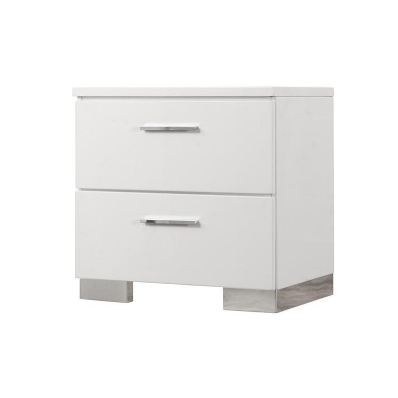 Table de chevet 2 tiroirs Aabia