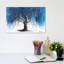 «Blue Midnight Tree» par Ashvin Harrison - impression d'art graphique-49773017-49772996