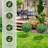 Set of 2 Artificial Boxwood Topiary Trees with Ground Stakes