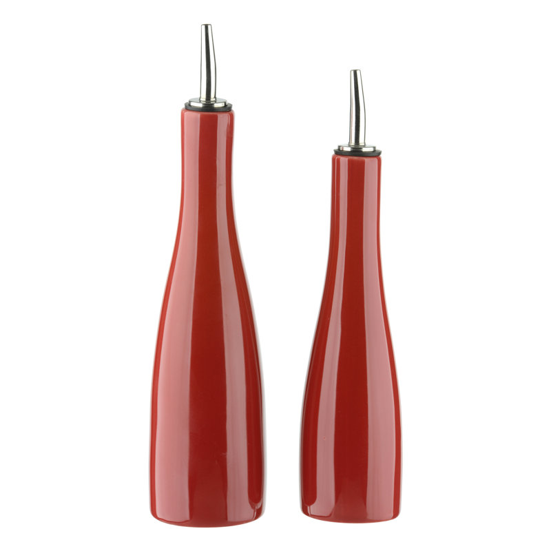 SCOOP! Oil & Vinegar Set, Red