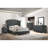 Chantel Grey Upholstered Wingback Eastern King Bed-1457348258-1457348252