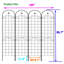 86.66 Ft. H x 79.97 Ft. W Galvanized Steel Gate with