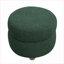 Fauteuil d'appoint pivotant avec repose-pieds Sage Green
