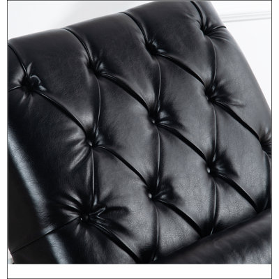 Chaise longue rembourrée