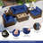 7 Pieces Outdoor Furniture Set with Fire Pit Table and Propane Tank Cover-904043347